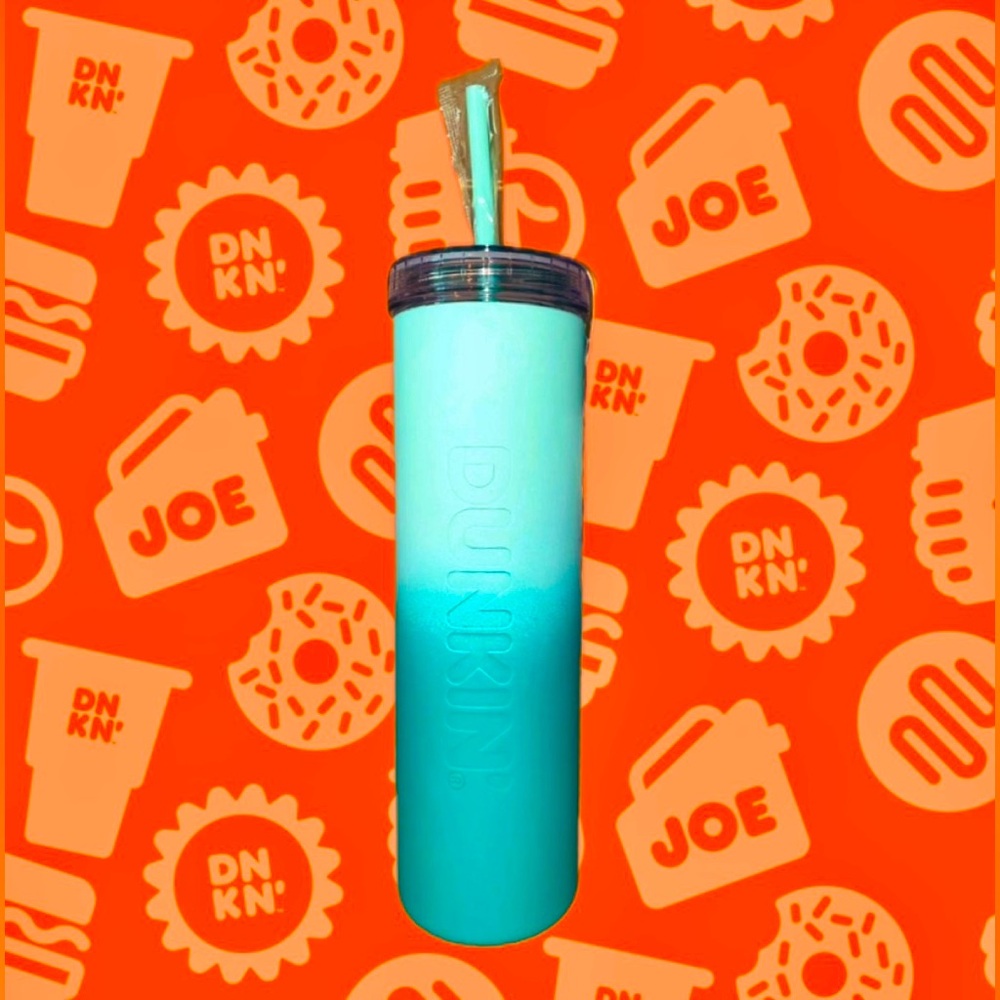 “Dunkin Donuts” Summer Collection 2024 Silicone Teal Sipper